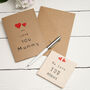 We Love You Mummy Card, thumbnail 3 of 8