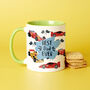 Choose Your Message Formula One Mug For Dad, thumbnail 3 of 7