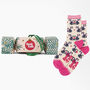 Cat Lover Bamboo Socks Women's Christmas Cracker Hanging Tree Decoration, thumbnail 1 of 5