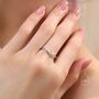 Sterling Silver Moth Ring, thumbnail 6 of 12