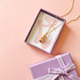 Little Ballerina Charm Pendant Necklace, thumbnail 2 of 8