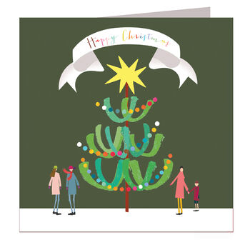 Happy Christmas Tree Card, 2 of 2
