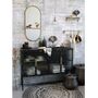 Mirror W/ Shelf, Antique Brass, thumbnail 3 of 4