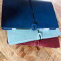 Vegan Leather Journal Cover – Customisable A5 Folio Planner System, thumbnail 11 of 12