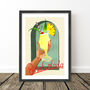 Pina Colada Tropical Cocktail Art Print, thumbnail 9 of 10