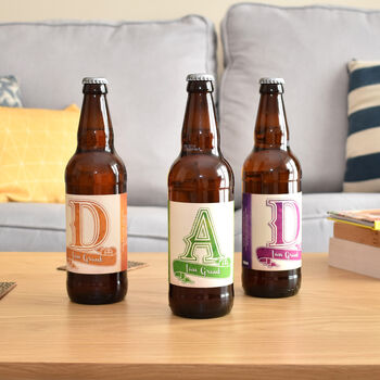 Personalised Pack Of Dad's Three Beers, 2 of 7