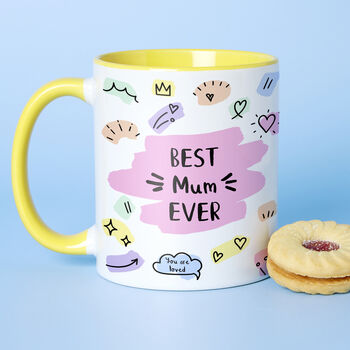 Choose Your Design Best Mum Ever Mug, 5 of 8