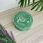 Emerald Green Wide Smooth Storage Pot With Lid, thumbnail 5 of 7