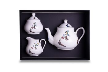 Hampstead Heath Teapot, Milk Jug And Sugar Pot Gift Set, 2 of 10