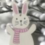 Personalised 1st Easter Bunny Decoration, thumbnail 2 of 9