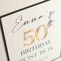 Manhattan Birthday Card Post Box, thumbnail 2 of 4