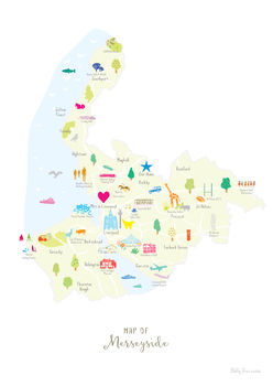 Personalised Merseyside Map: Add Favourite Places, 3 of 4
