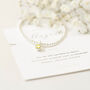 Sterling Silver August Birthstone Bracelet, thumbnail 4 of 9