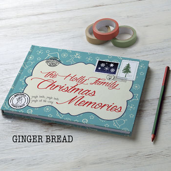 Personalised Christmas Memories Book, 2 of 11