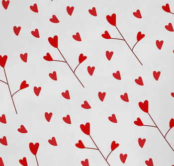 Valentine Wrapping Paper Roll Or Folded, 2 of 3