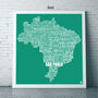 Typographic Map Commission, thumbnail 5 of 12