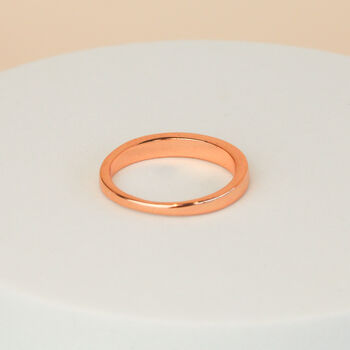 Simple Crystal Inlay Ring, 5 of 5