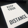 Keep Your Distance Print, thumbnail 4 of 5