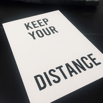 Keep Your Distance Print, 4 of 5