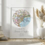 The Place We Got Engaged Ordnance Survey Landranger Personalised Map Print Engagement Gift, thumbnail 4 of 12