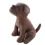 Brown Sitting French Bull Dog Door Stop, thumbnail 3 of 3