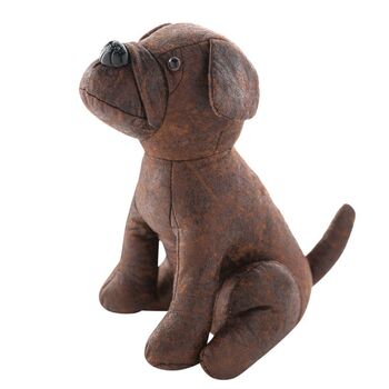 Brown Sitting French Bull Dog Door Stop, 3 of 3