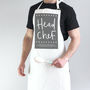 Head Chef Personalised Apron, thumbnail 5 of 5