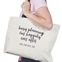 'Busy Planning Our Happily Ever After' Tote Bag, thumbnail 2 of 3