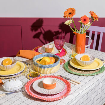 Colourful Handwoven Sisal Placemats, 10 of 11