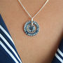 Customised Sterling Silver Friends Message Necklace, thumbnail 3 of 6