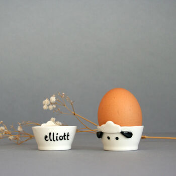Personalised Egg Cup Sheep, 3 of 5