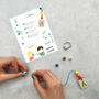 Make Your Own Personalised Letter Keyring Kit, thumbnail 7 of 10
