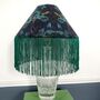 Enchanted Birds Coolie Lampshade With Trim, thumbnail 5 of 5
