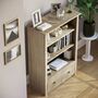 110cm H X 80cm W Solid Wood Standard Bookcase, thumbnail 5 of 6