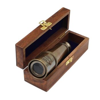 Personalised 16 Inch Bronze Telescope, 8 of 10