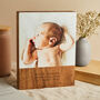 Personalised Wooden Gift Photo Block, thumbnail 1 of 3