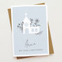 Floral Christening Card, thumbnail 1 of 7