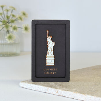 Miniature Empire State Building New York Wall Art Gift, 4 of 9