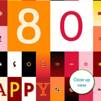 Personalised 80th Birthday Card Age And Name 1945, 7 of 10