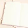 Personalised Name Wedding Cake Fabric Notebook In Pink, thumbnail 3 of 3