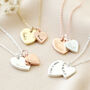 Personalised Double Heart Necklace With Photo Gift Box, thumbnail 2 of 12