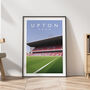 West Ham Upton Park Bobby Moore Stand Poster, thumbnail 1 of 7