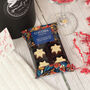 Christmas Snowflake Gin Glass With Chocolate Gift Boxed Set, thumbnail 5 of 6