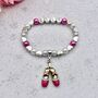 Personalised Ballerina Bracelet. Ballet Gift, thumbnail 2 of 11