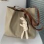 Work Nylon Waterproof Shoulder Shopping Work Everyday Tote Bag, thumbnail 2 of 7