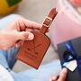 Personalised Fold Out Golf Club Bag Tag, thumbnail 1 of 3