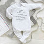 'Dad To Be' Sleepsuit Stork Mail From Mummy's Tummy, thumbnail 5 of 11