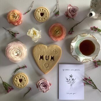 Giant Heart Biscuit For Mum, 2 of 3