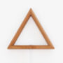 Wooden Triangle Frame With Tube, thumbnail 2 of 7