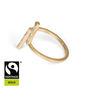 18ct Fairtrade Gold Toi Et Moi Ring With Diamonds, thumbnail 2 of 5